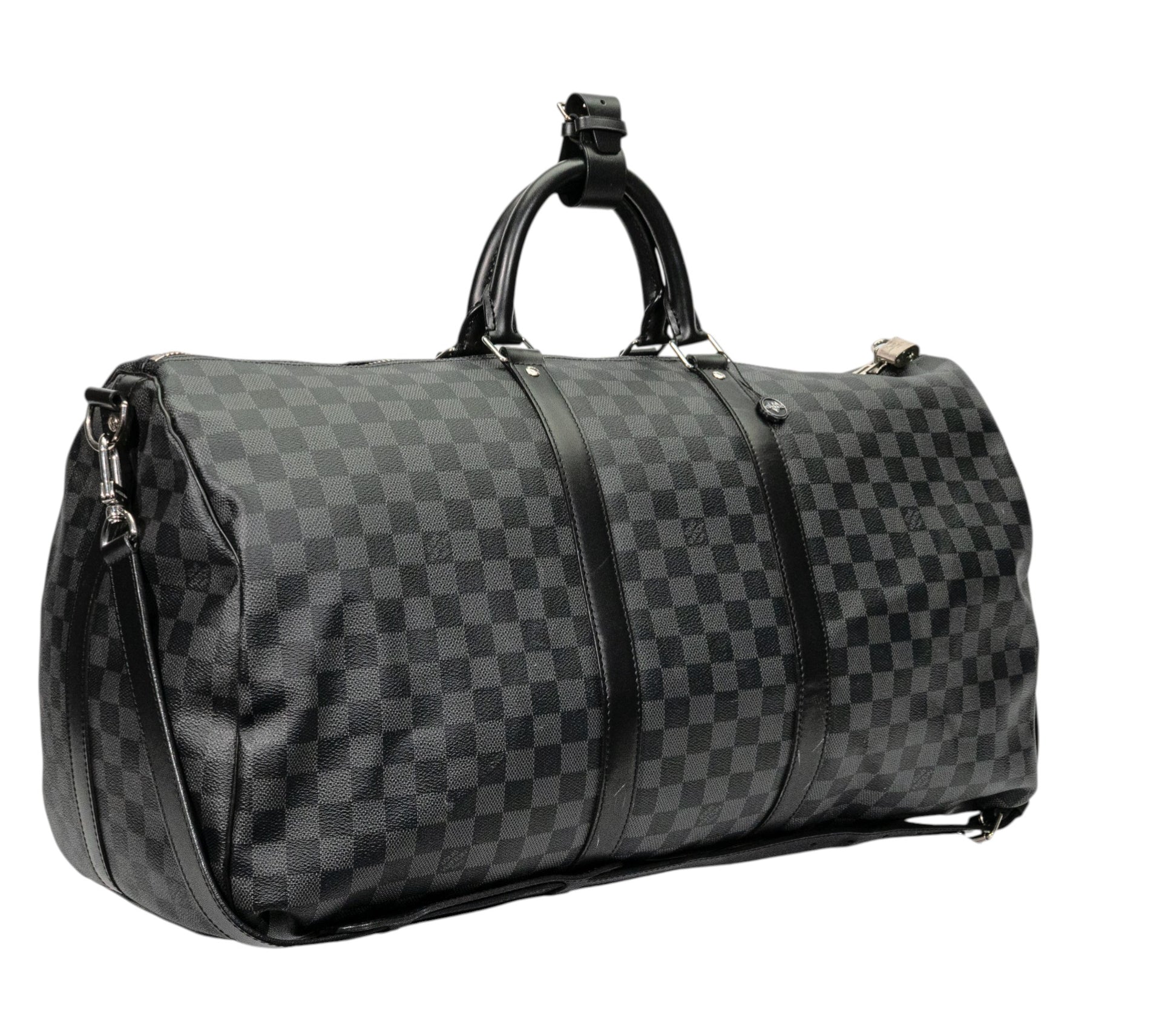 Louis Vuitton Keepall Bandouliere 55 Damier Graphite