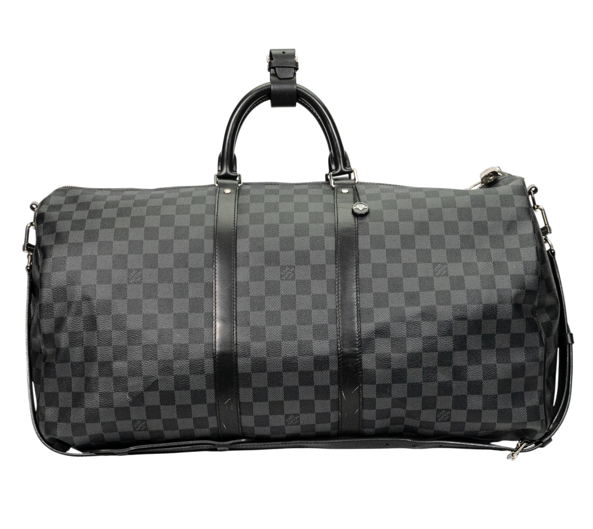 Louis Vuitton Keepall Bandouliere 55 Damier Graphite