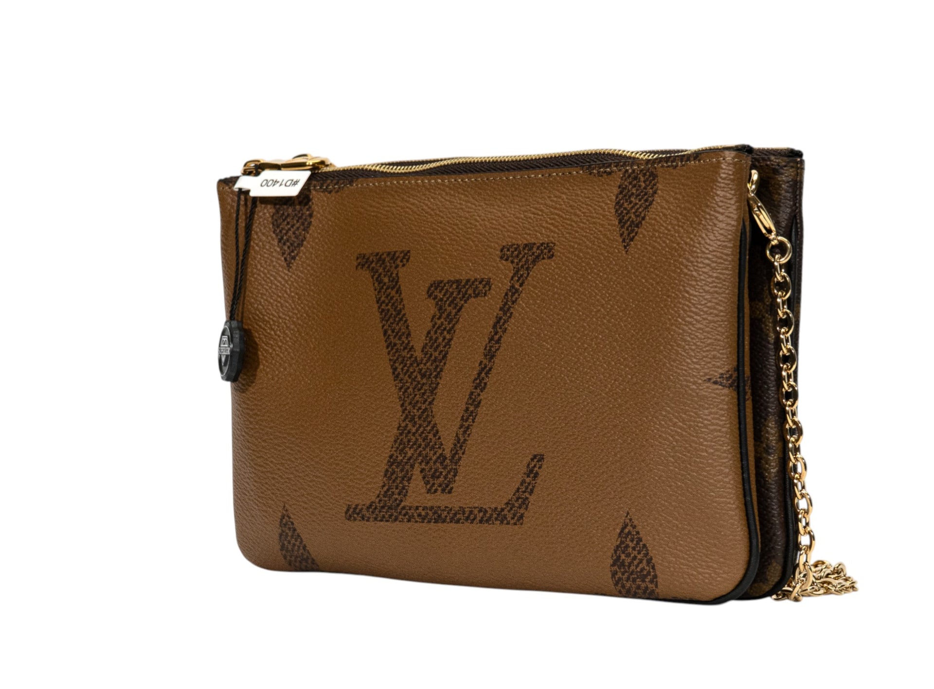 Louis Vuitton Double Pochette Monogram Giant Reverse
