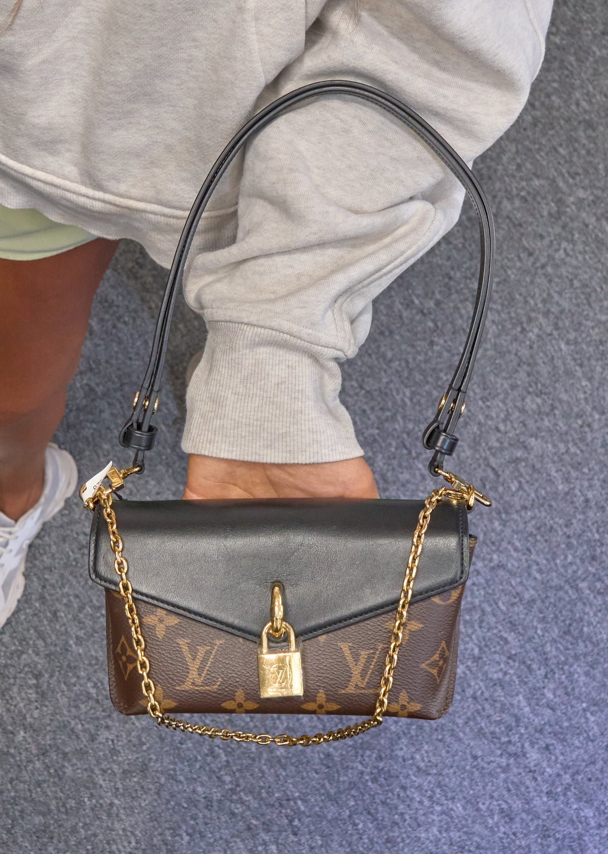 Louis Vuitton Padlock On Strap Monogram Noir