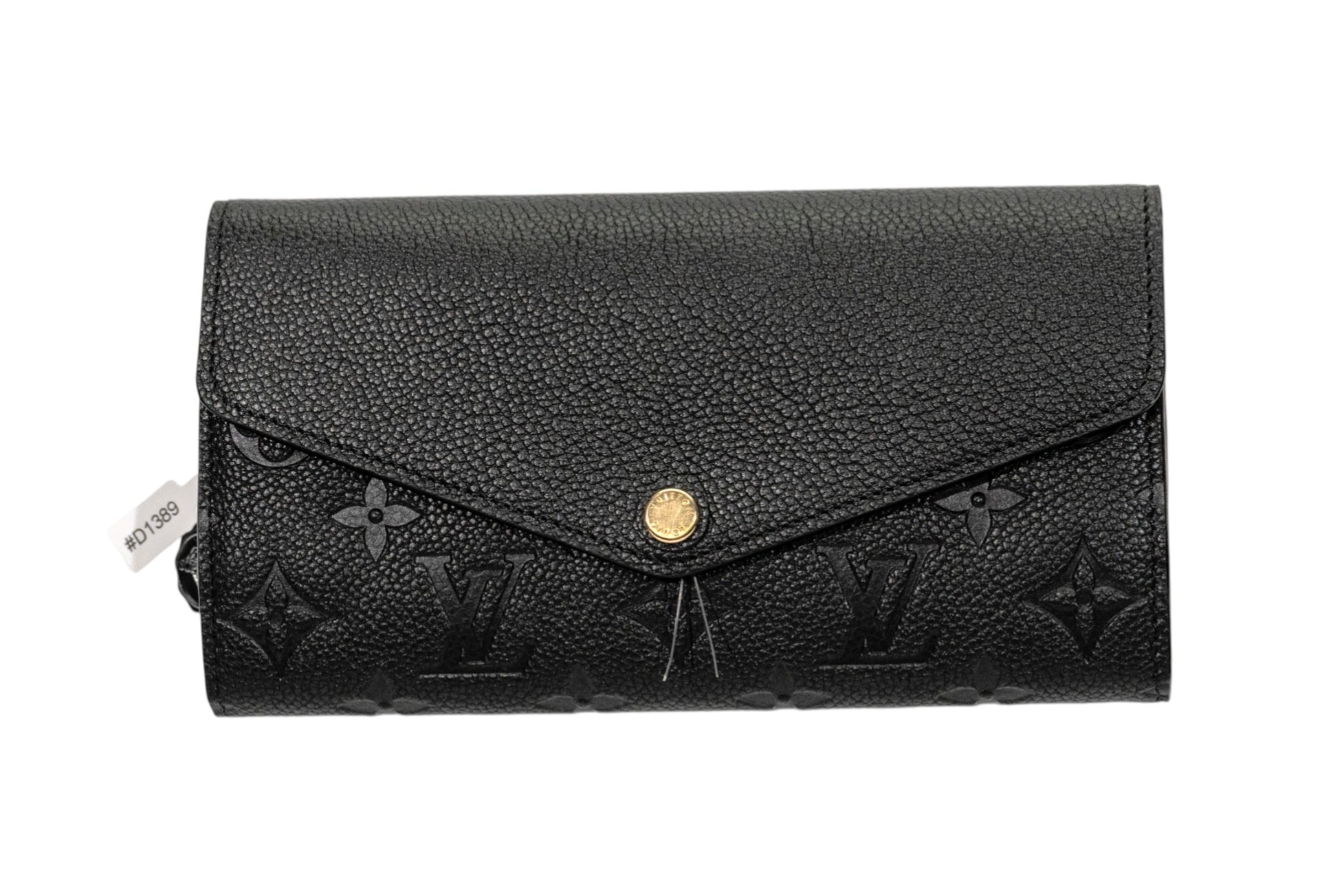 Louis Vuitton Sarah Wallet Monogram Empreinte Noir
