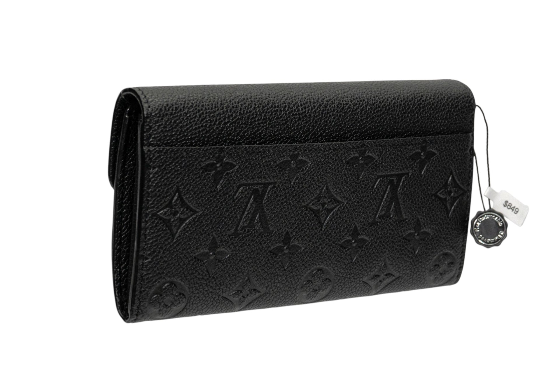 Louis Vuitton Sarah Wallet Monogram Empreinte Noir
