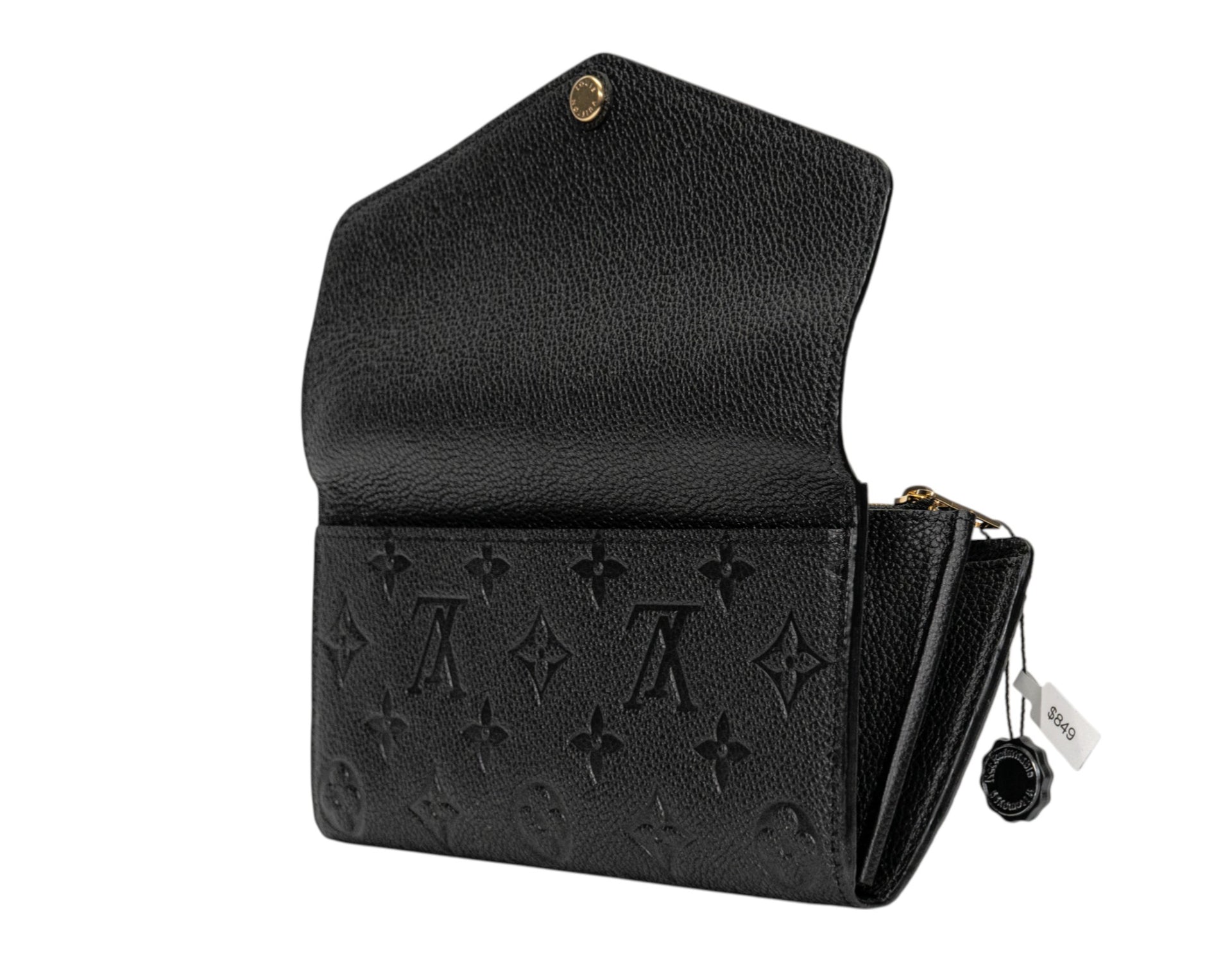 Louis Vuitton Sarah Wallet Monogram Empreinte Noir