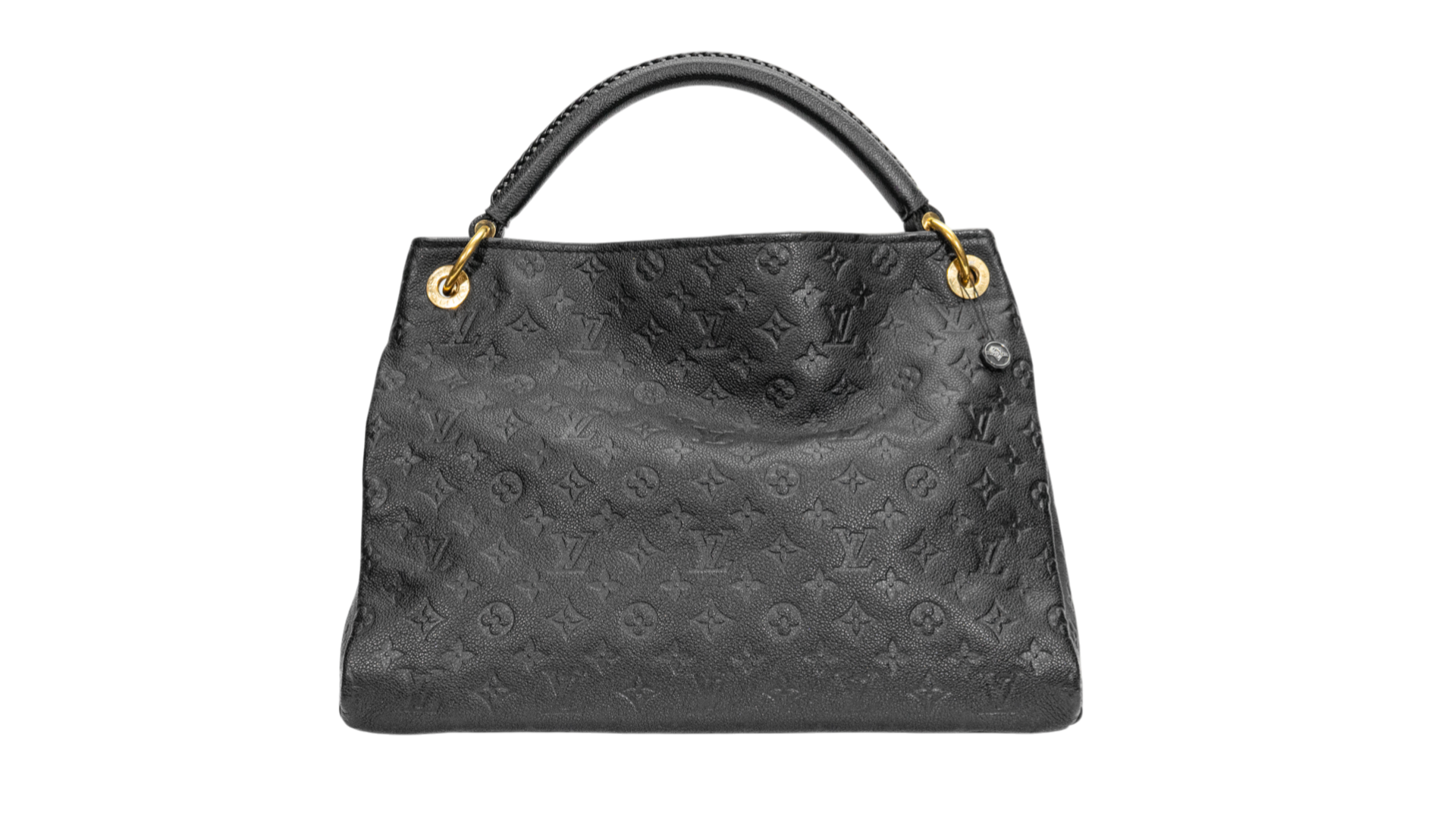 Louis Vuitton Artsy MM Black Empriente Leather Monogram