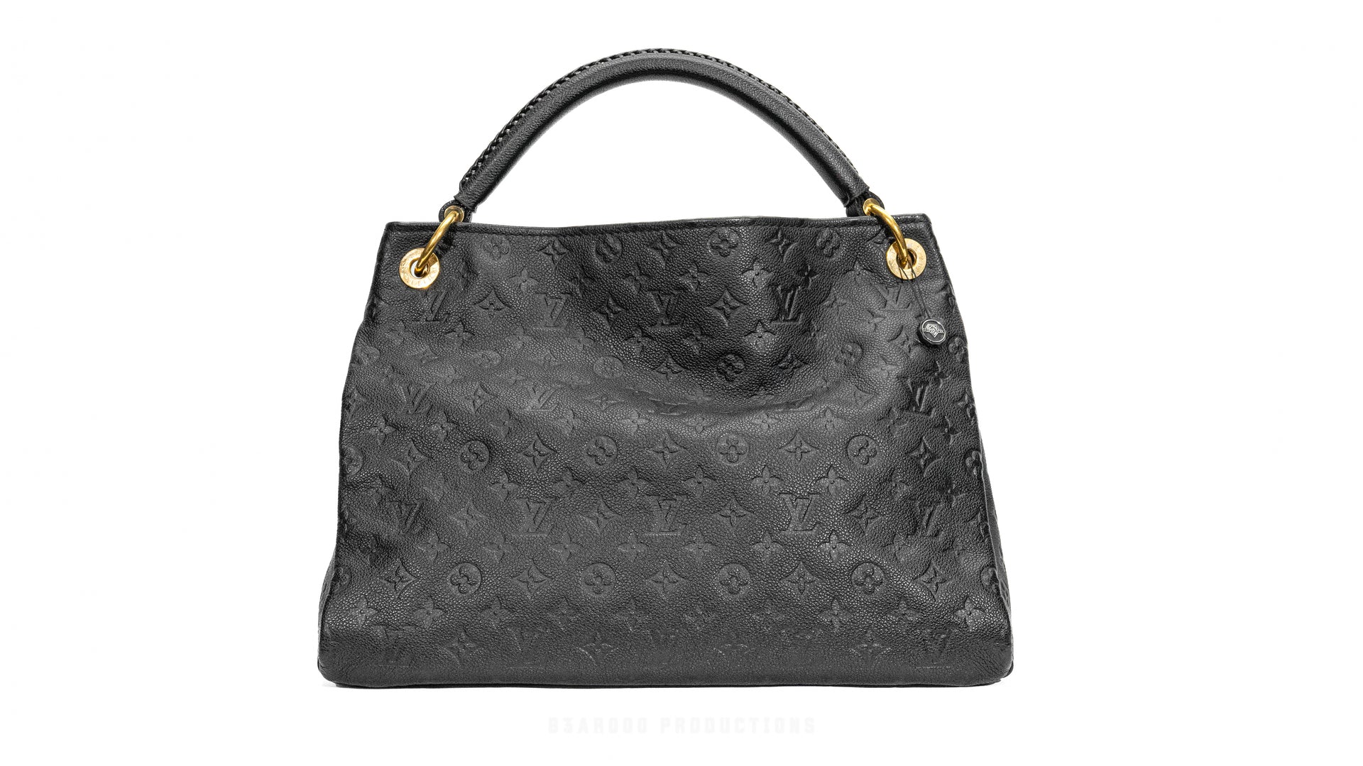 Louis Vuitton Artsy MM Black Empriente Leather Monogram
