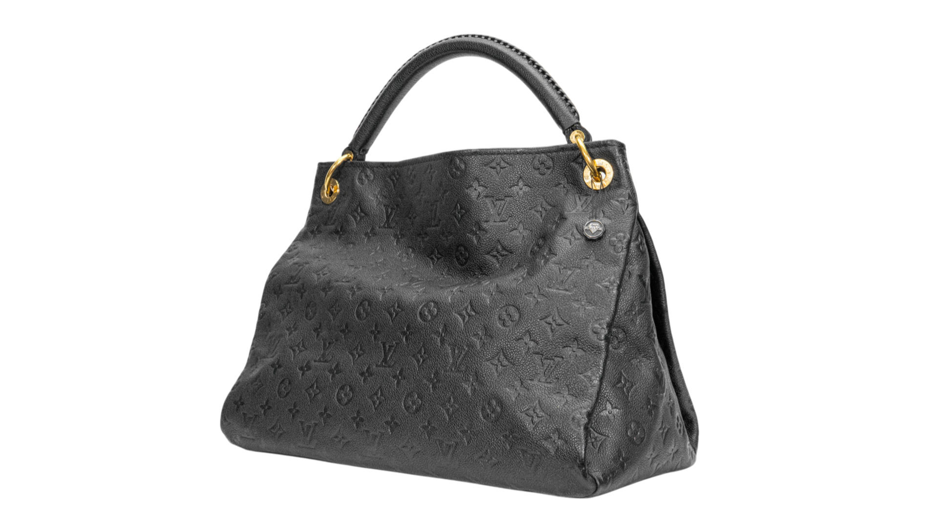 Louis Vuitton Artsy MM Black Empriente Leather Monogram