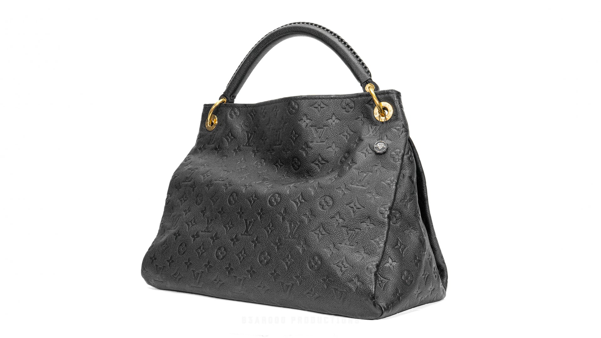 Louis Vuitton Artsy MM Black Empriente Leather Monogram