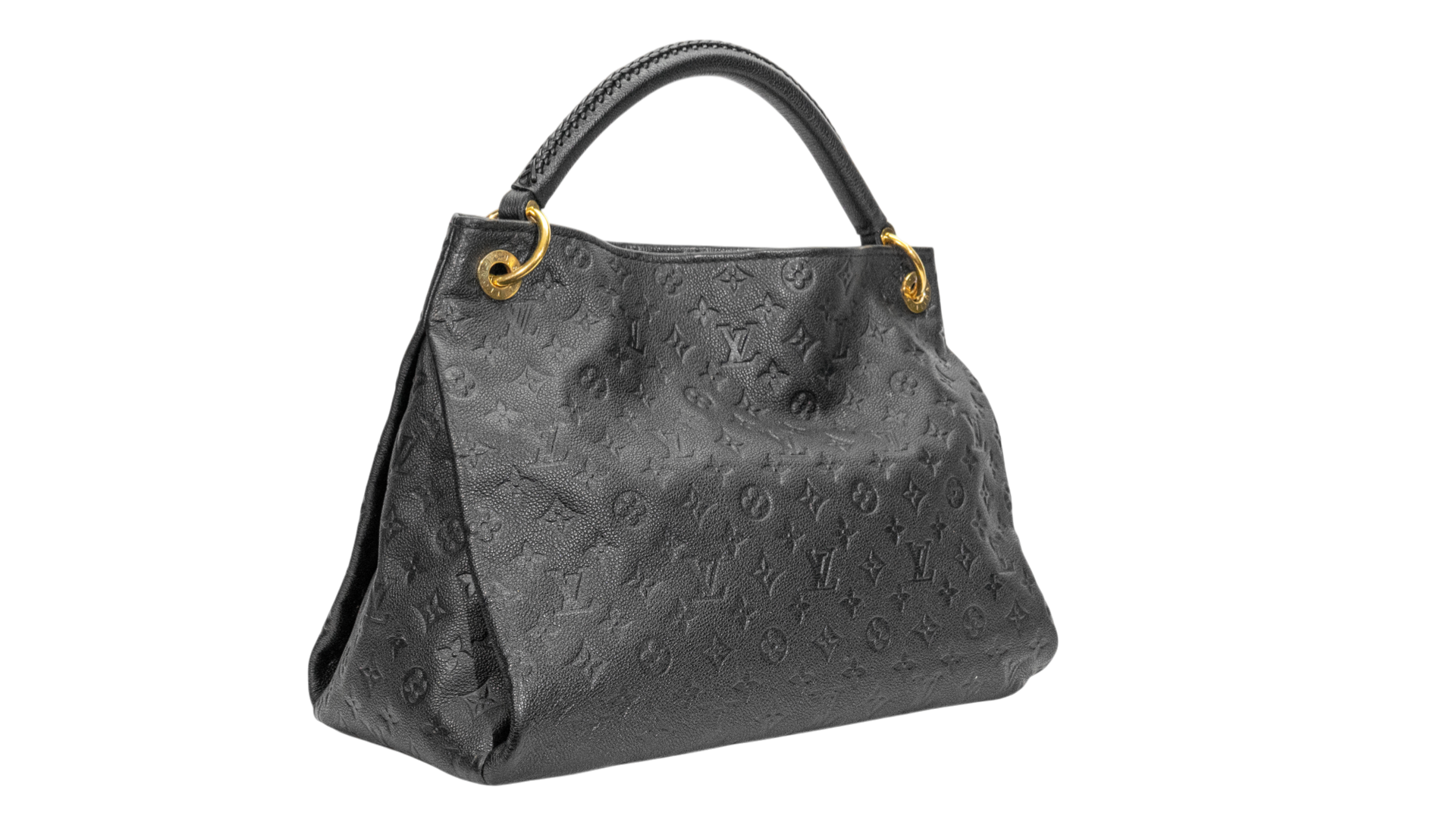 Louis Vuitton Artsy MM Black Empriente Leather Monogram