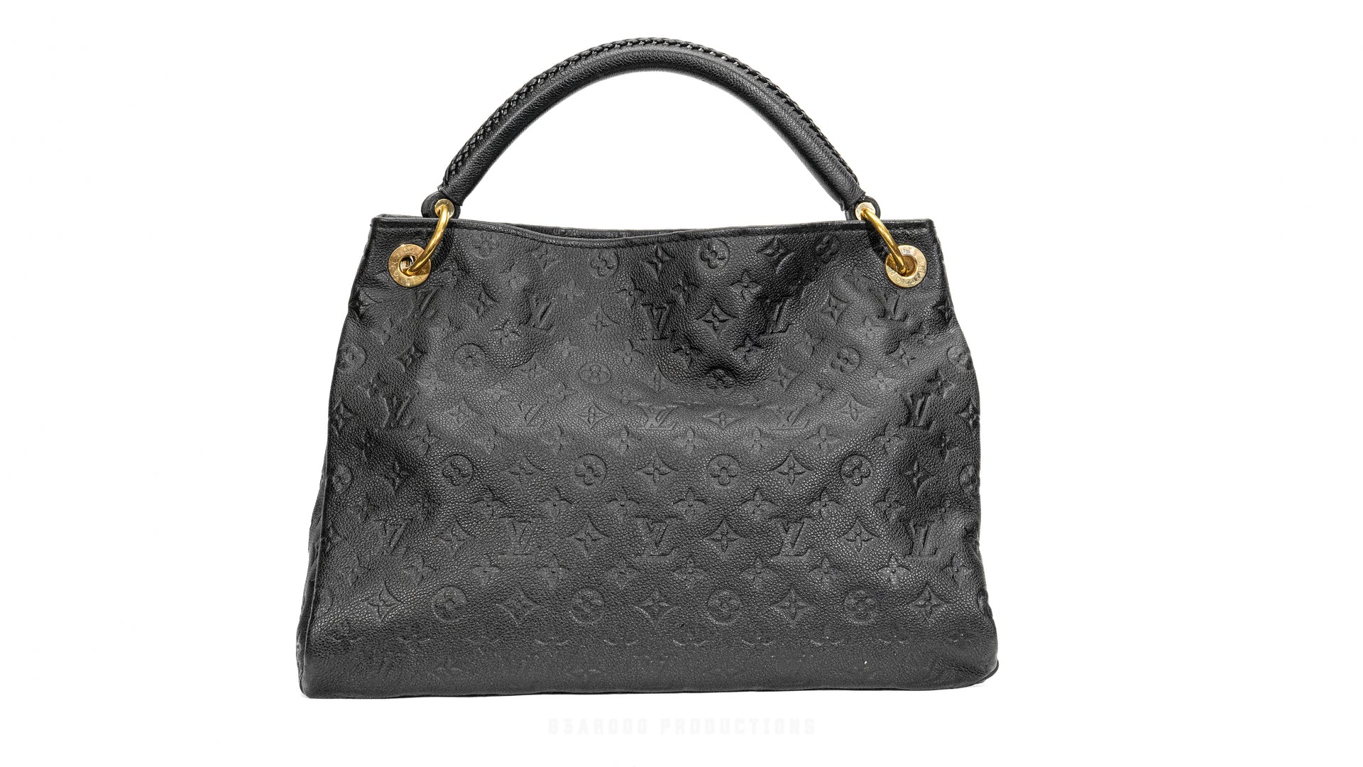 Louis Vuitton Artsy MM Black Empriente Leather Monogram