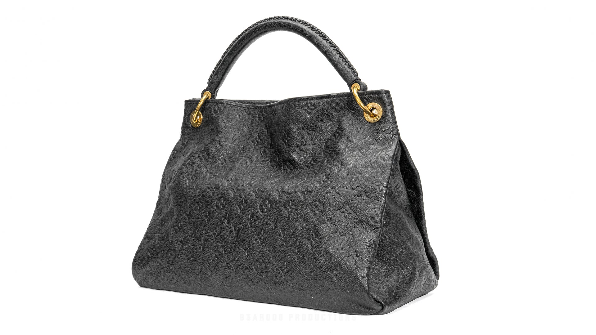 Louis Vuitton Artsy MM Black Empriente Leather Monogram