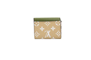 Louis Vuitton Zoe Wallet Monogram Giant Khaki Blanc
