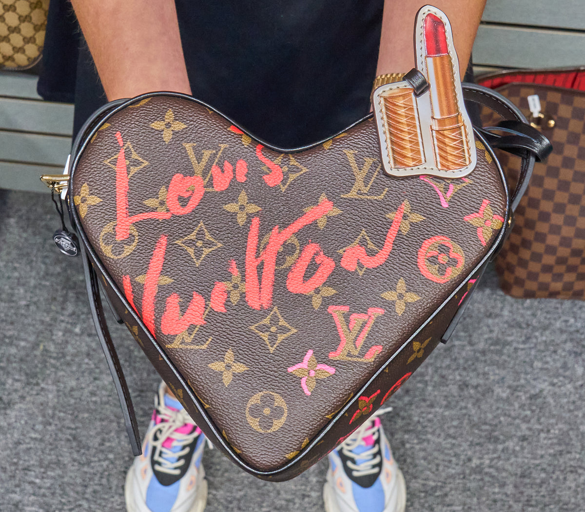 Louis Vuitton Heart Bag Monogram Fall In Love