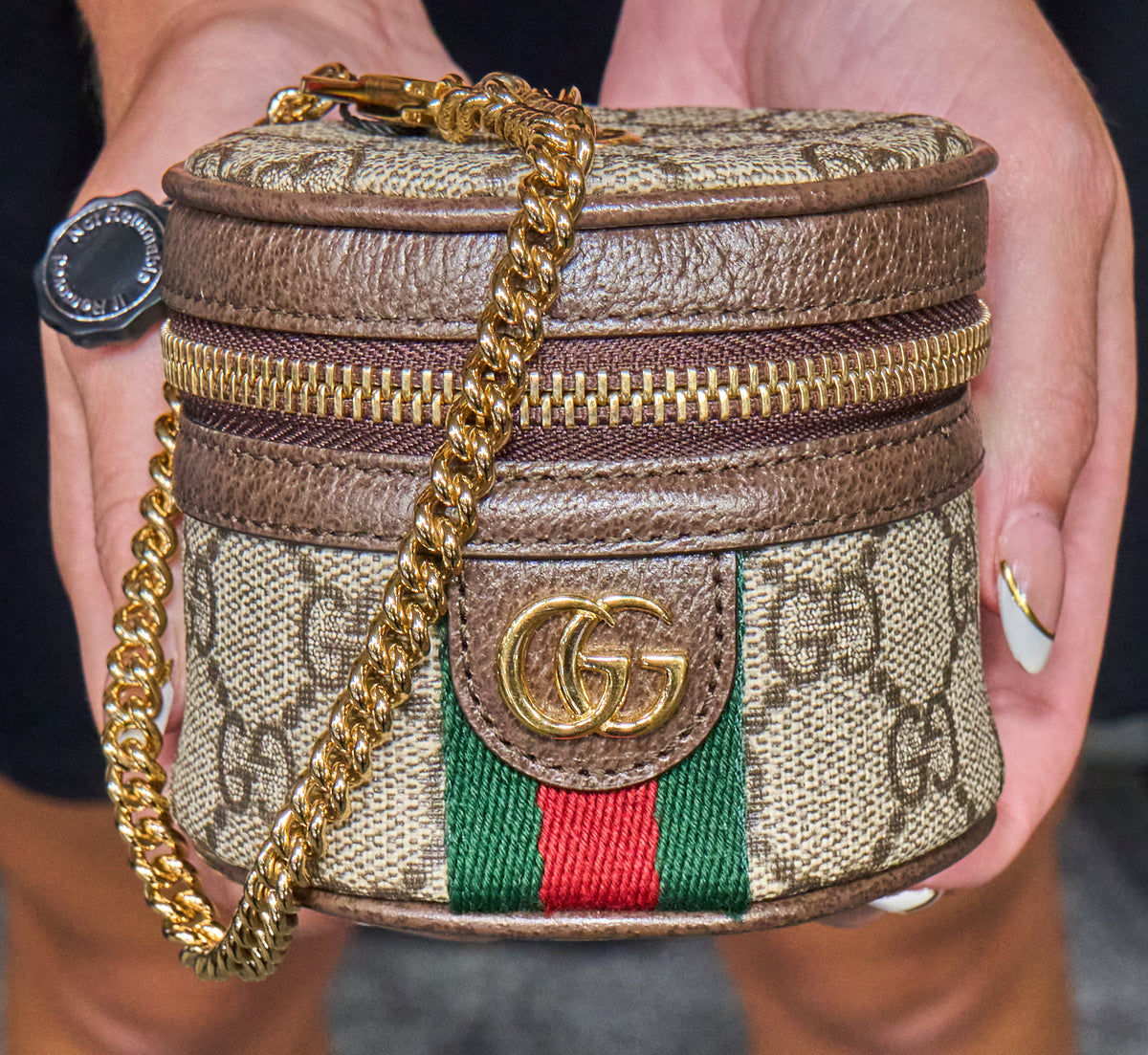 Gucci GG Ophidia Wrist Coin Purse
