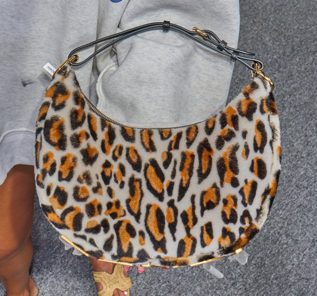 Fendi Leopard Print Small Fendigraphy Bag