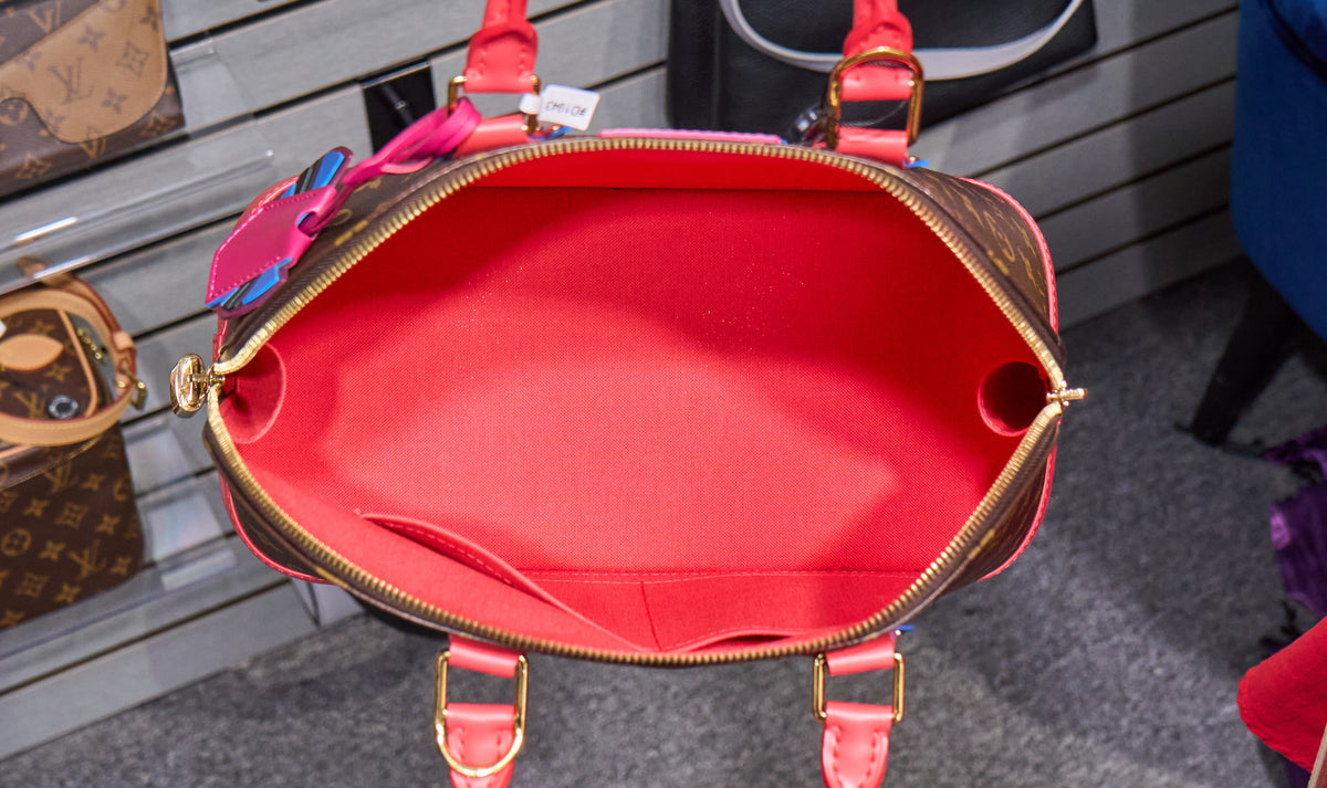 Louis Vuitton Alma PM Monogram Totem Pink Flamingo