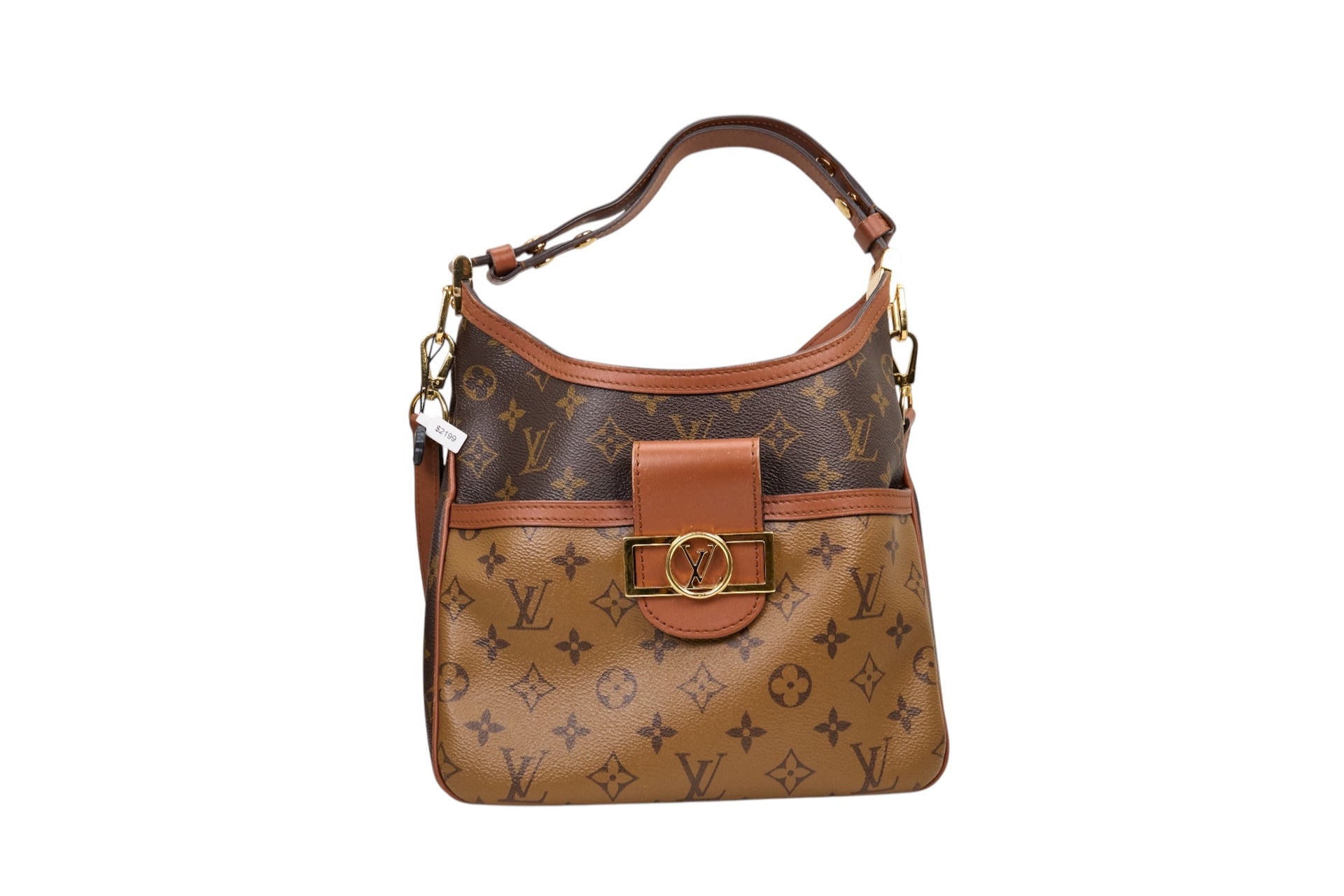 Louis Vuitton Dauphine Hobo PM Monogram Reverse