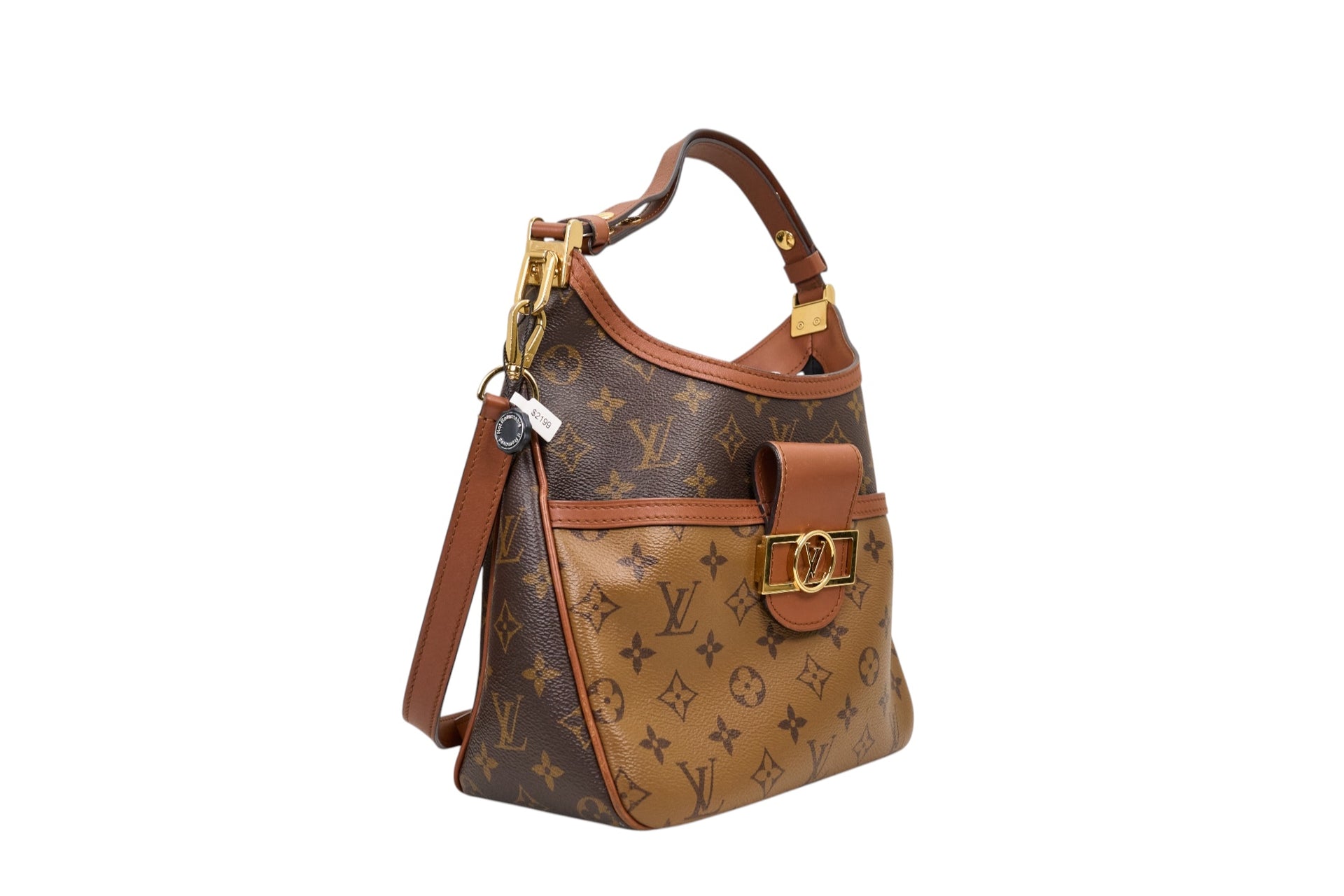 Louis Vuitton Dauphine Hobo PM Monogram Reverse