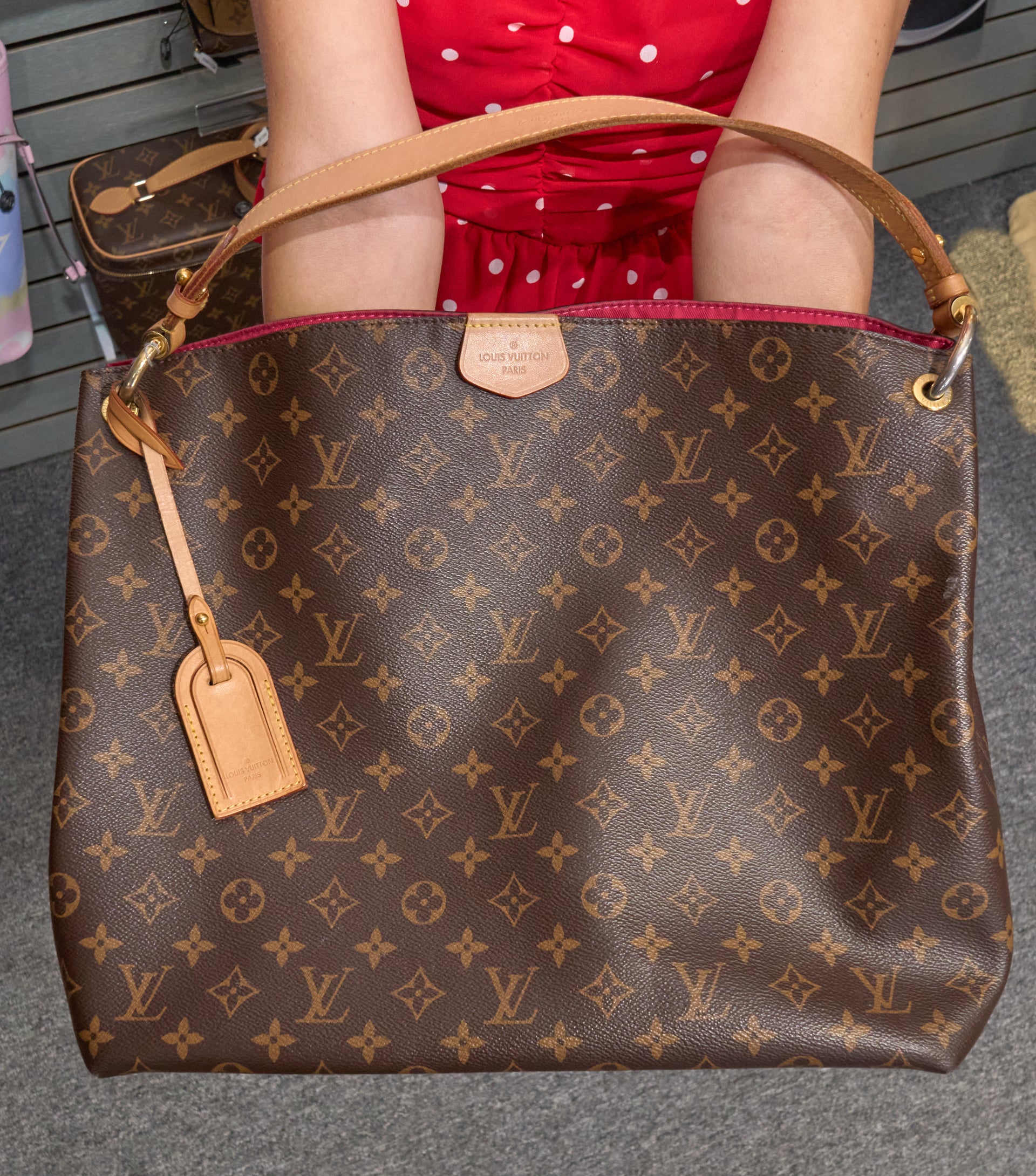 Louis Vuitton Graceful MM Monogram Pivoine
