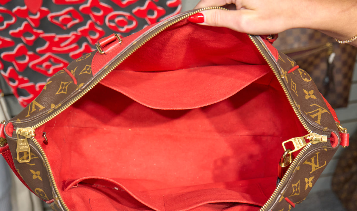 Louis Vuitton Estrela Monogram Red