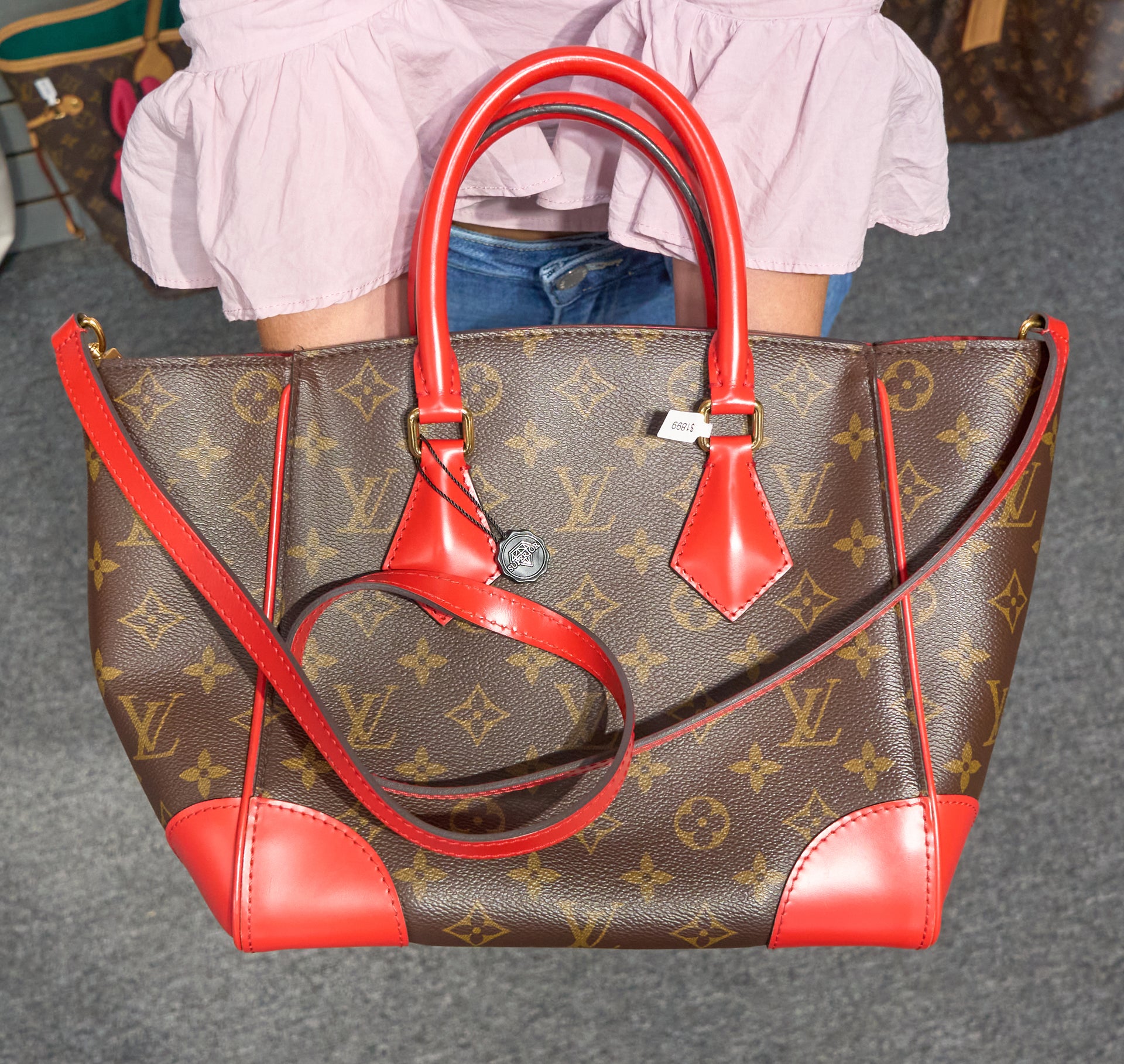 Louis Vuitton Phenix PM Monogram Coquelicot