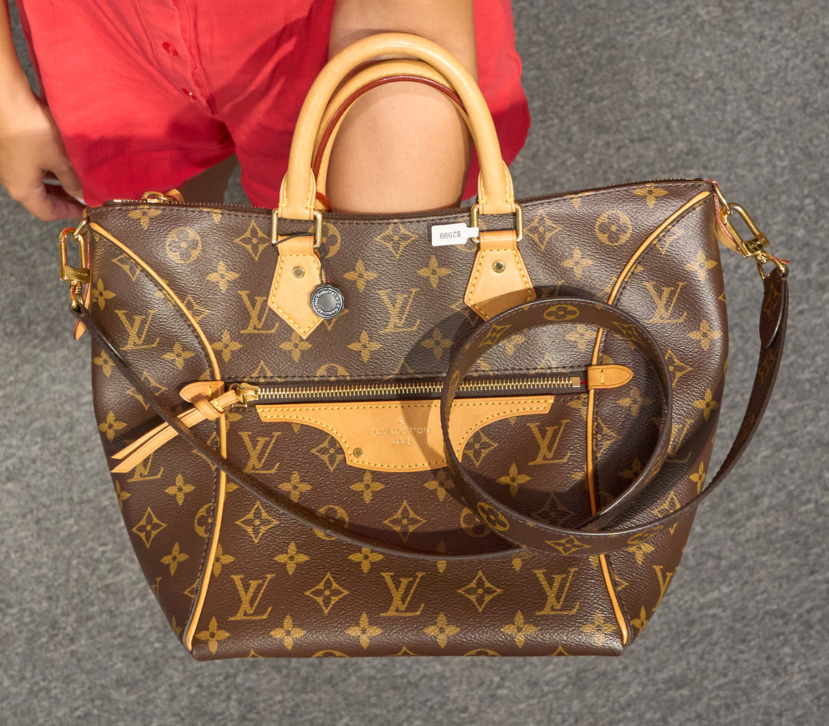 Louis Vuitton Tournelle PM Monogram Natural
