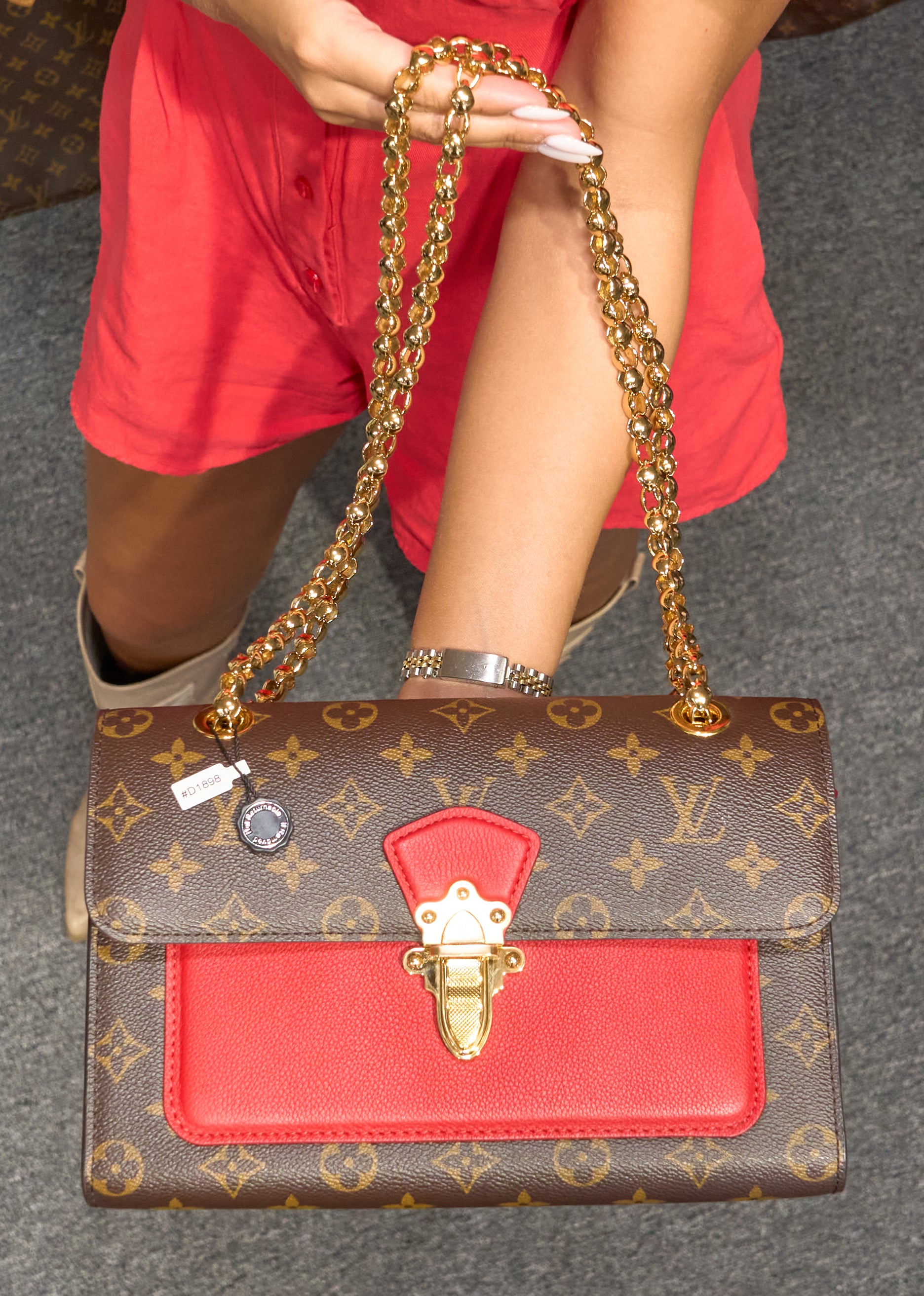 Louis Vuitton Victoire Monogram Cherry