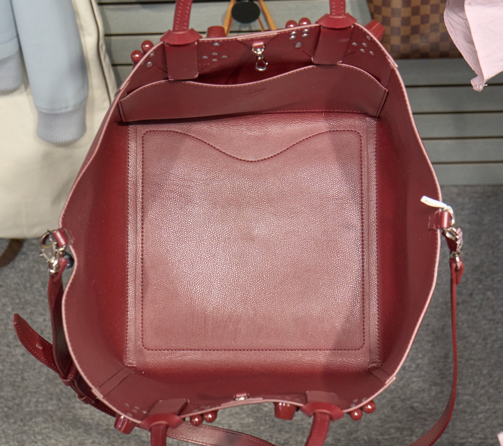 Christian Louboutin Cabachic Bourdeaux Cabata Crossbody