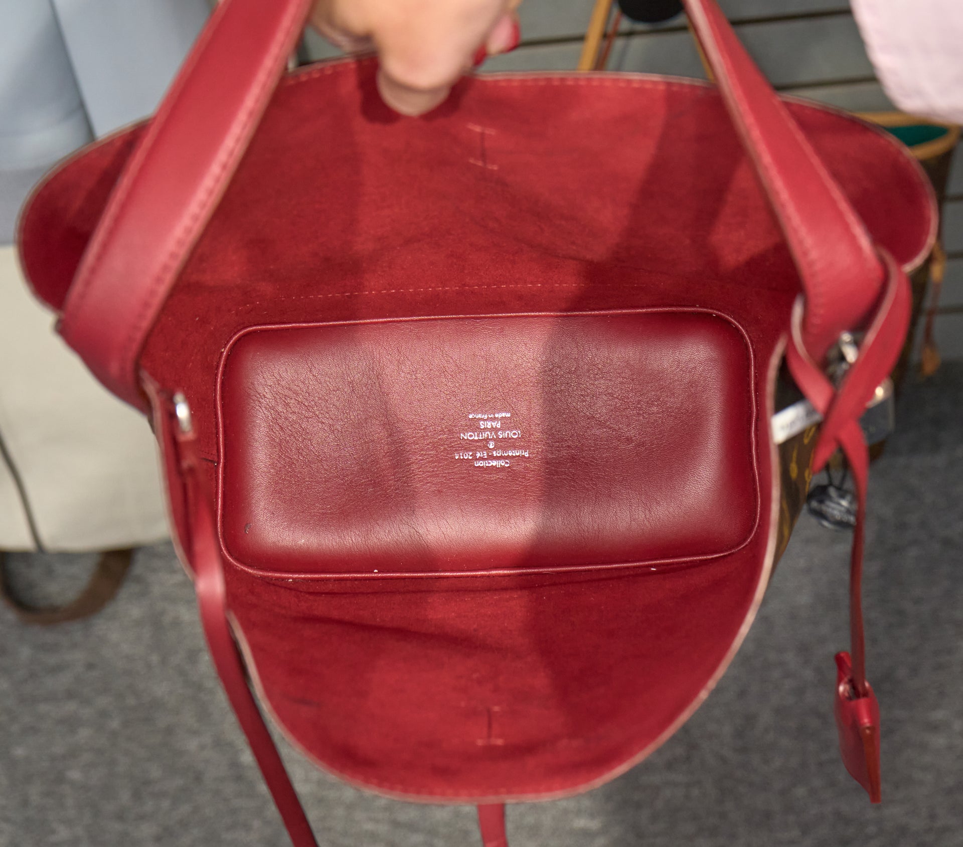 Louis Vuitton NN14 GM Monogram Idole Rubi