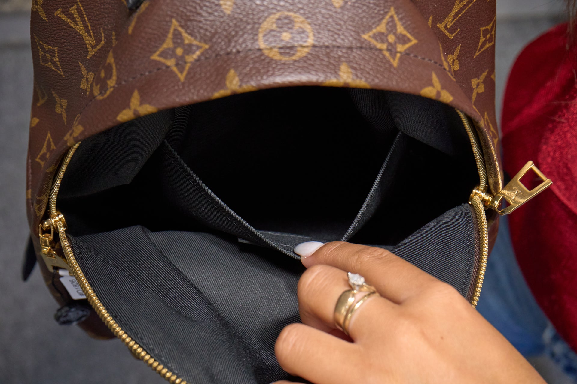 Louis Vuitton Palm Spring Monogram Bacpack