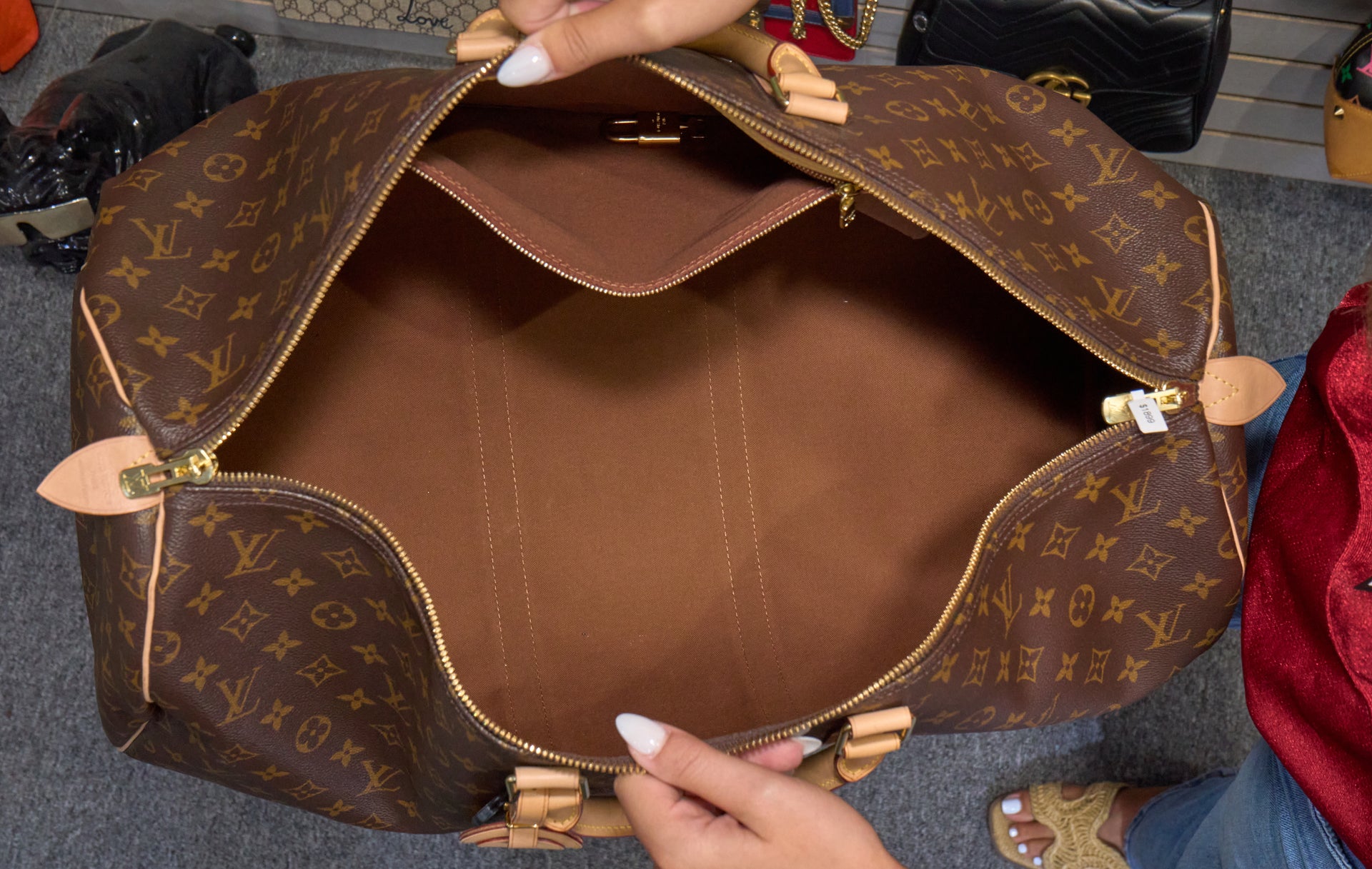 Louis Vuitton Keepall 55 Monogram