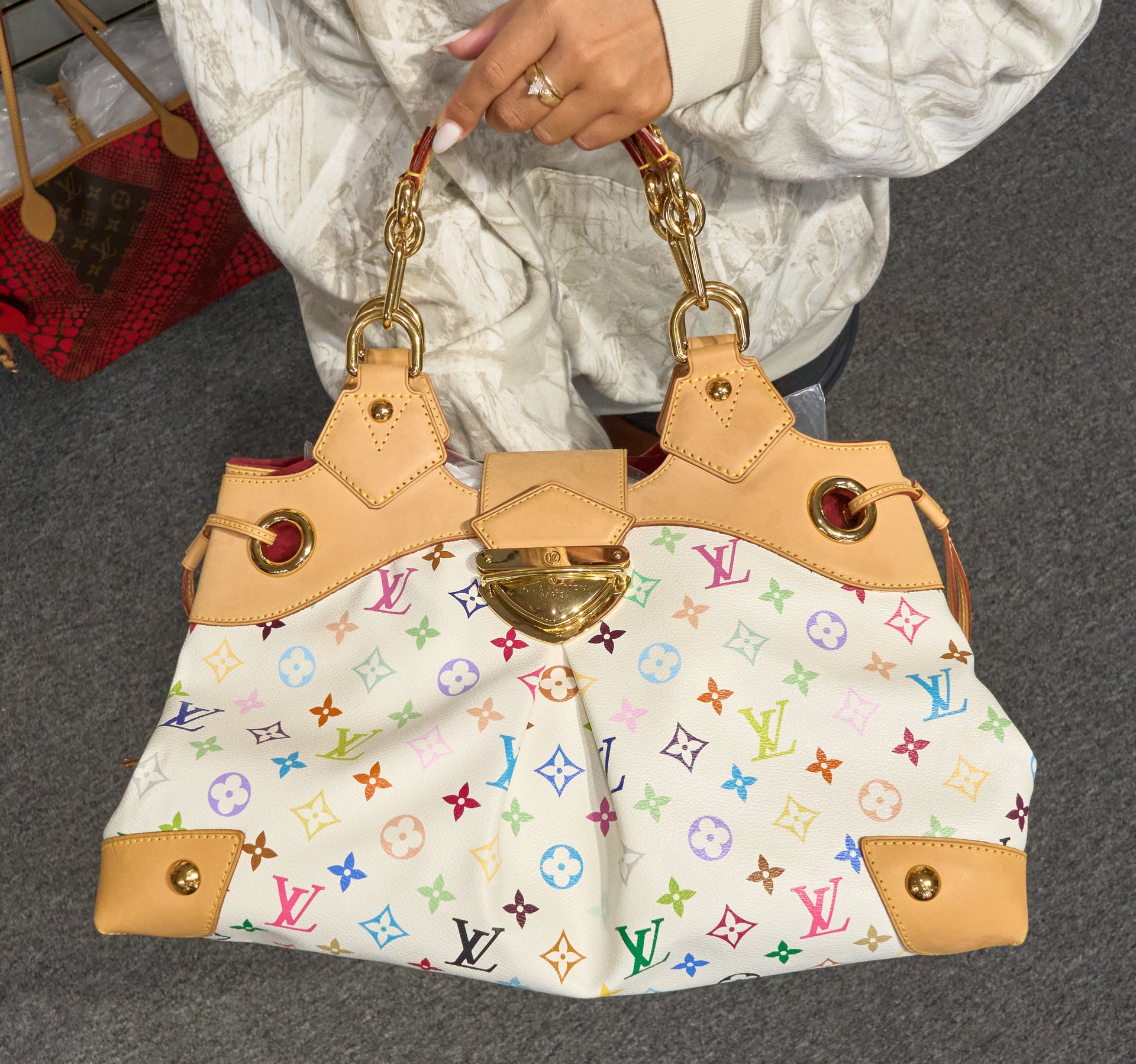 Louis Vuitton Ursula Monogram Multicolore Blanc