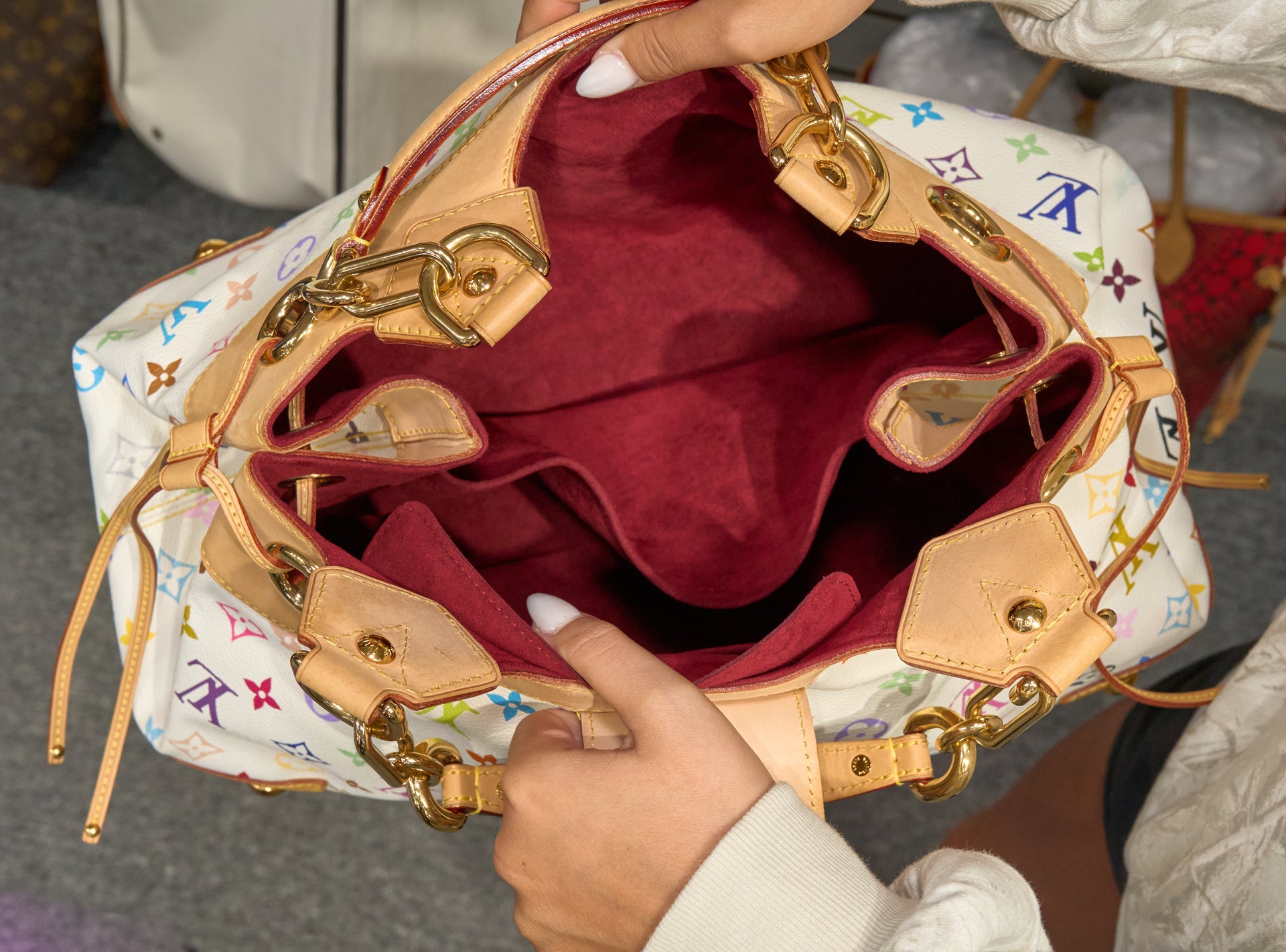Louis Vuitton Ursula Monogram Multicolore Blanc