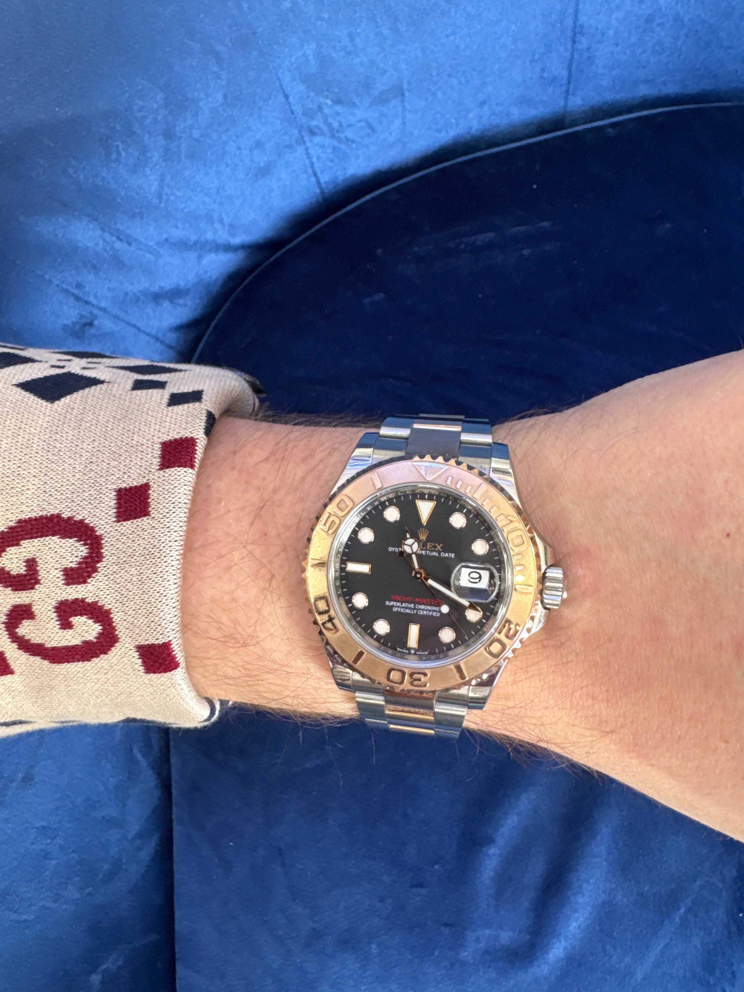 40mm Rolex Yacht-Master Rose Gold Two Tone (2021)