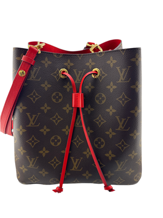 Louis Vuitton Neonoe MM Monogram Coquelicot