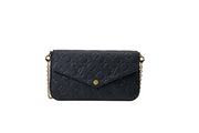 Louis Vuitton Felicie Pochette Monogram Empreinte Noir