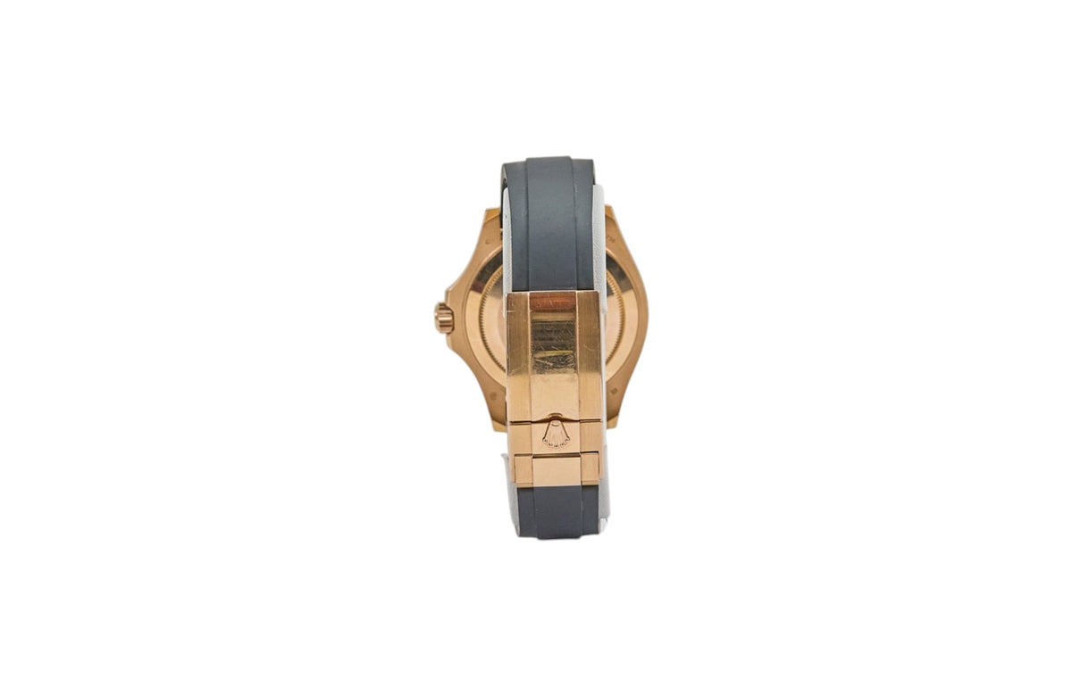 Rolex Yachtmaster 40 Rose Gold Oysterflex