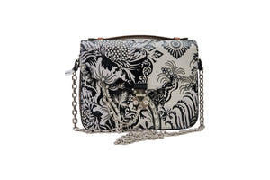 Louis Vuitton Pochette Metis Epi Floral Black White