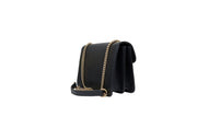 Gucci Dollar Marmont Interlocking G Crossbody Bag Black