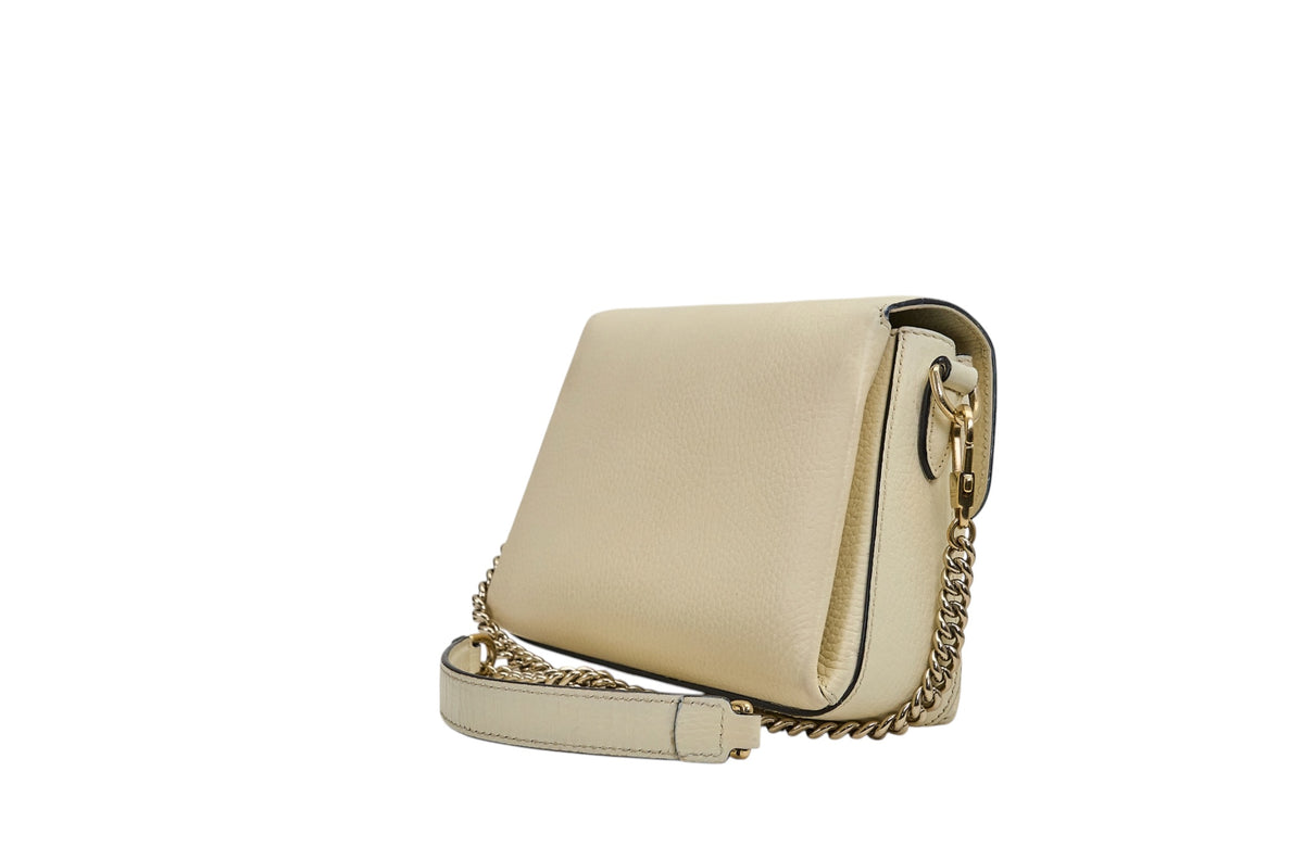 Gucci Dollar Calfskin Interlocking G Crossbody Bag