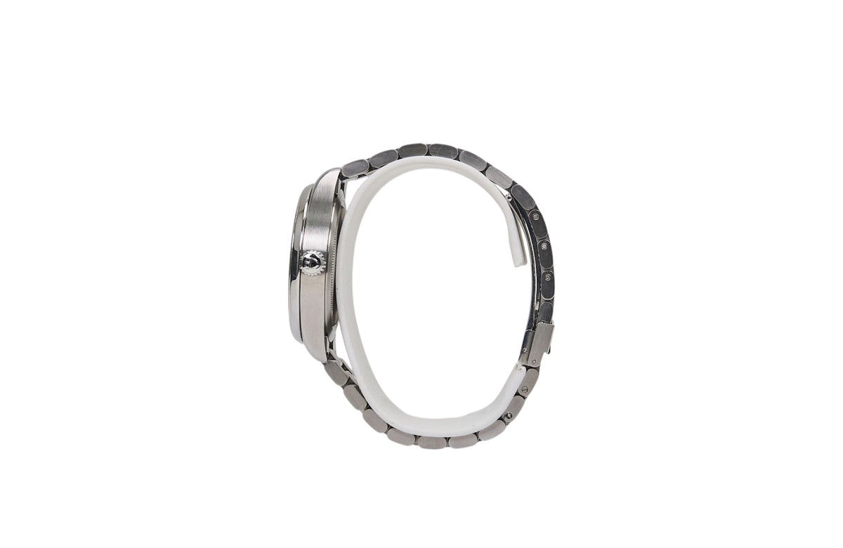 38mm Tudor Style Stainless Steel Black Dial
