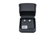 2cttw F VS Lab Grown Round Diamond Studs Set in 14K White Gold ARE THESE ROUND OR CUSHION?????