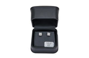 2.15cttw F VS Lab Grown Cushion Diamond Studs Set in 14K White Gold