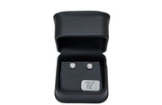 1.53cttw. F VS Lab Grown Round Diamond Studs in 14K Yellow Gold