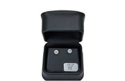 1.5cttw. F VS Lab Grown Round Diamond Studs in 14K White Gold
