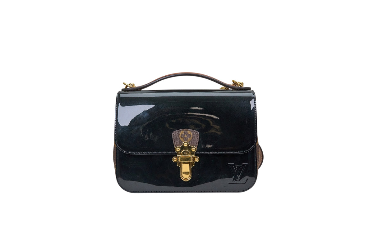Louis Vuitton Cherrywood BB Monogram Vernis Miroir Noir