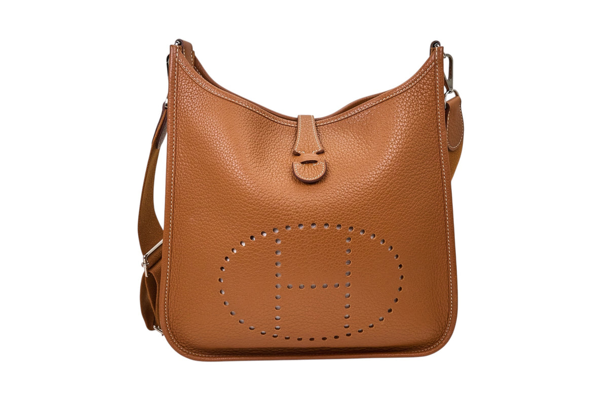Hermès Evelyne III PM Gold Clemence Palladium Hardware
