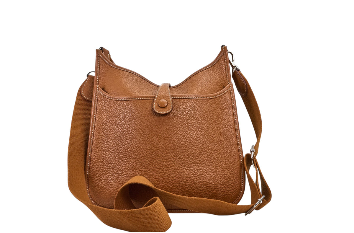 Hermès Evelyne III PM Gold Clemence Palladium Hardware