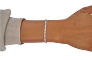 5cttw. F VS Lab Grown Diamond Tennis Bracelet in 14K White Gold