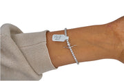5cttw. F VS Lab Grown Diamond Tennis Bracelet in 14K White Gold