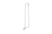 9cttw. F VS Lab Grown Diamond Tennis Necklace in 14K White Gold 18"